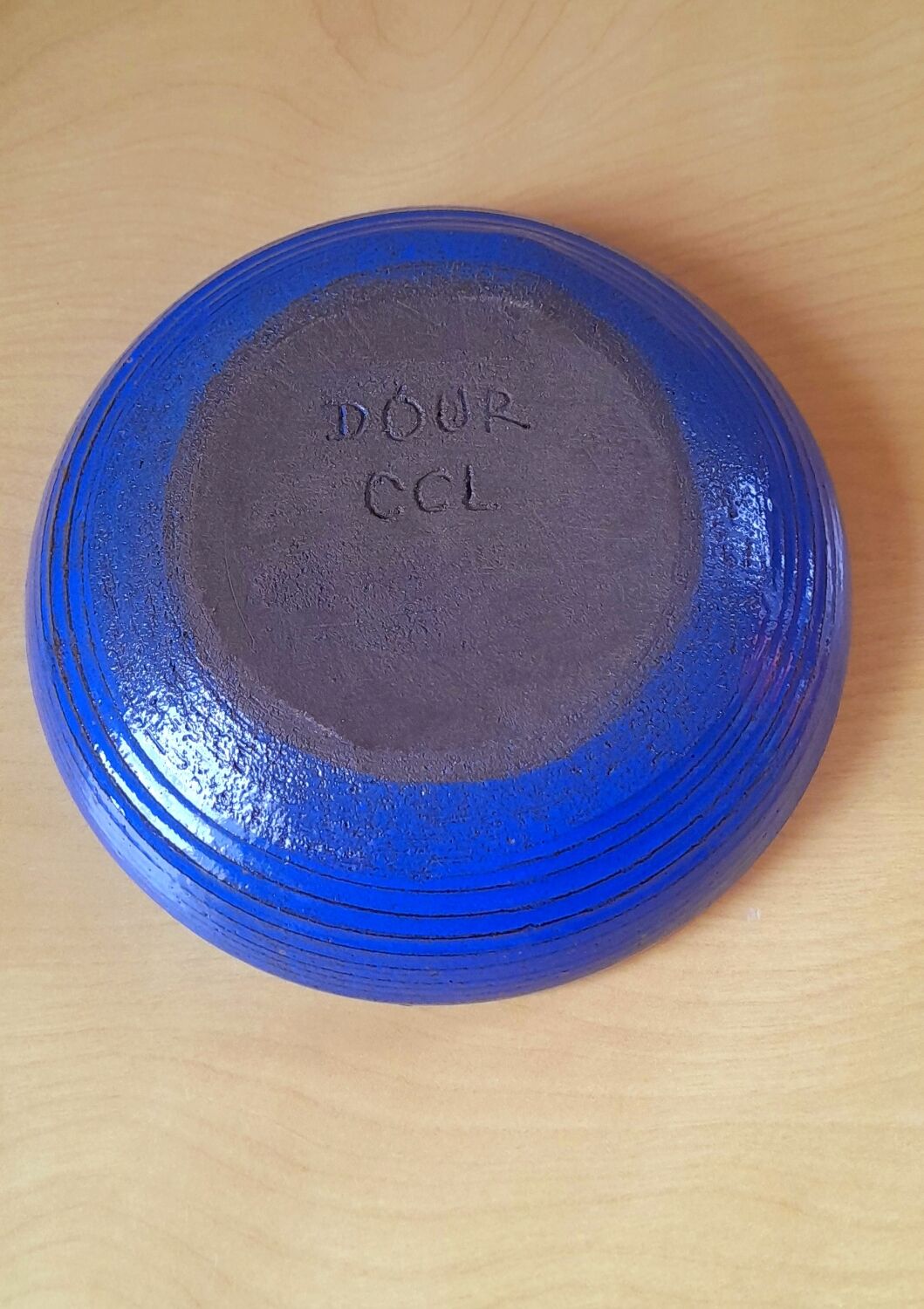 Empty owl ceramic pocket from Dour 60s