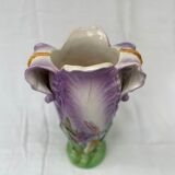 VASE STYLISE IRIS VALLAURIS