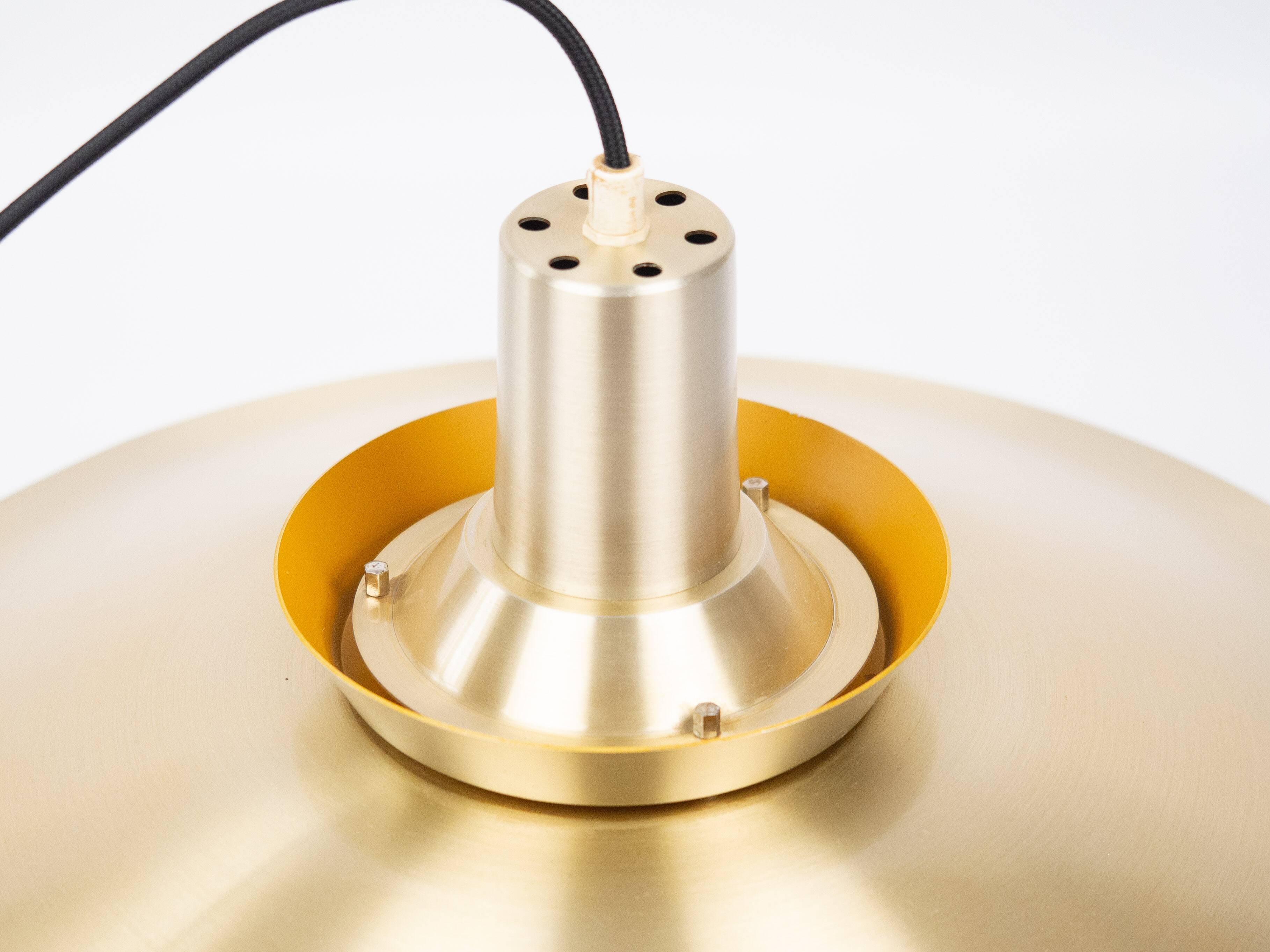 Suspension danoise Lyskaer par Bent Nordsted, années 1980