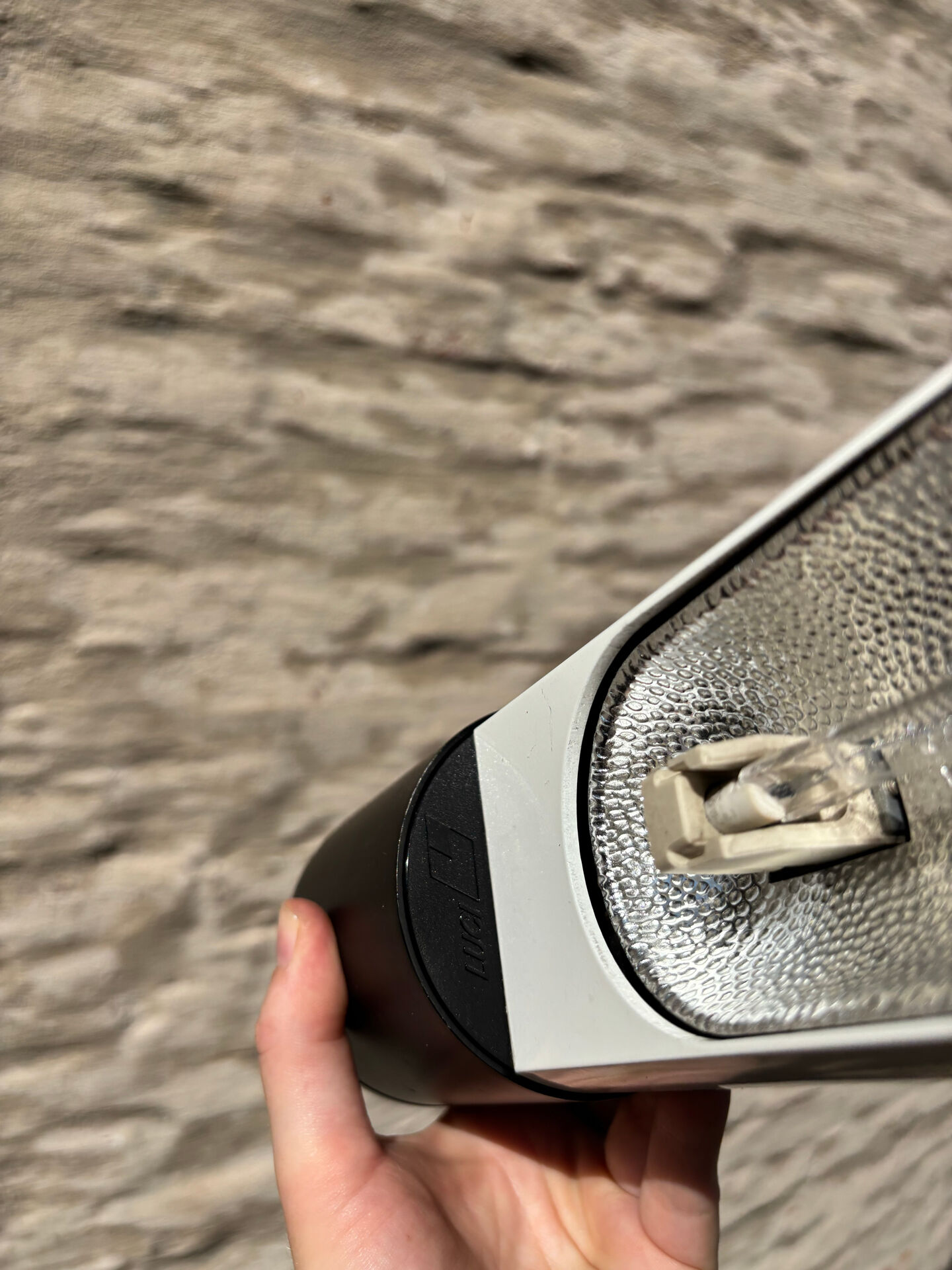 “Caltha” wall lamp with swivel head by Gianfranco Frattini for Luci