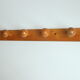 Scandinavian pine wooden ball shaped coat hooks, 1970s.