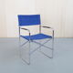 Vintage italian chrome folding chair, 1960s