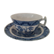 Blue Willow porcelain cup