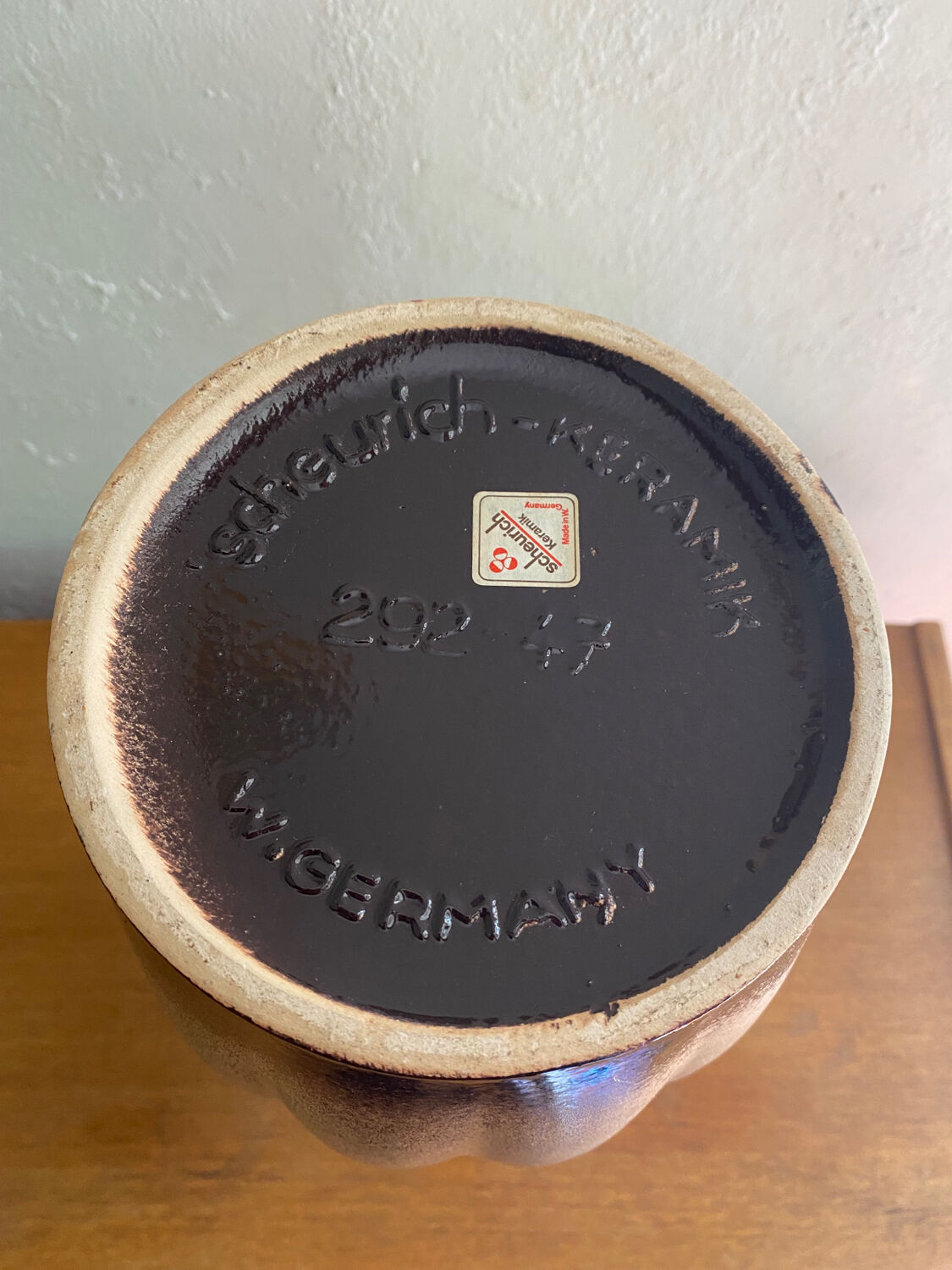 Scheurich W Germany XXL ceramic vase