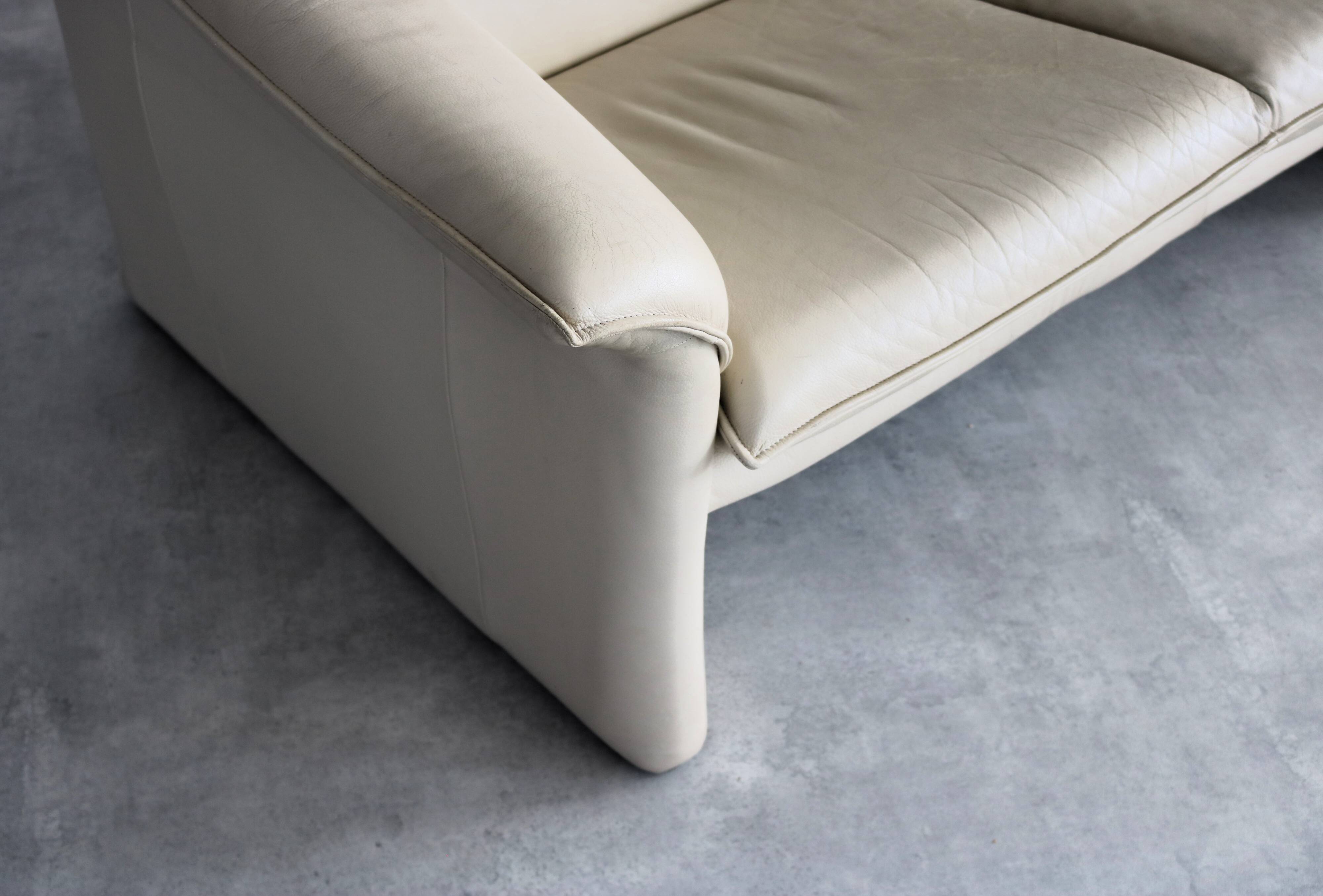 Canapé vintage en cuir