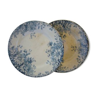 Assiettes faïence de Gien