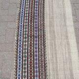 Tapis de table turc kilim 72x227