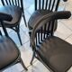 Suite de 4 chaises de Bistrot vintage années 1970