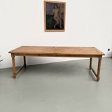 Table de ferme en hêtre XL