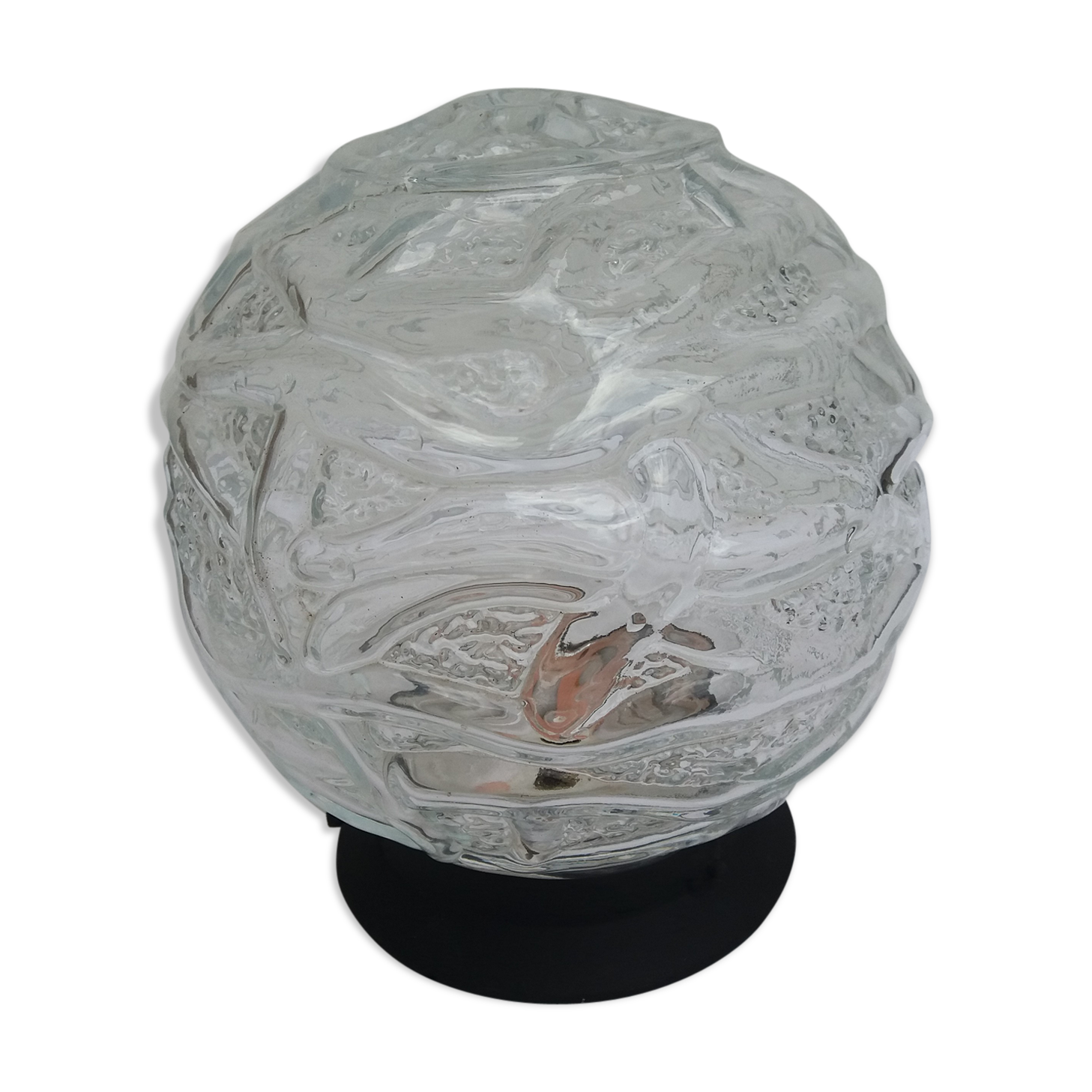Ball glass ceiling light