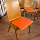 Set of 8 Scandinavian chairs