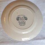 3 English plates by Johnson Bros