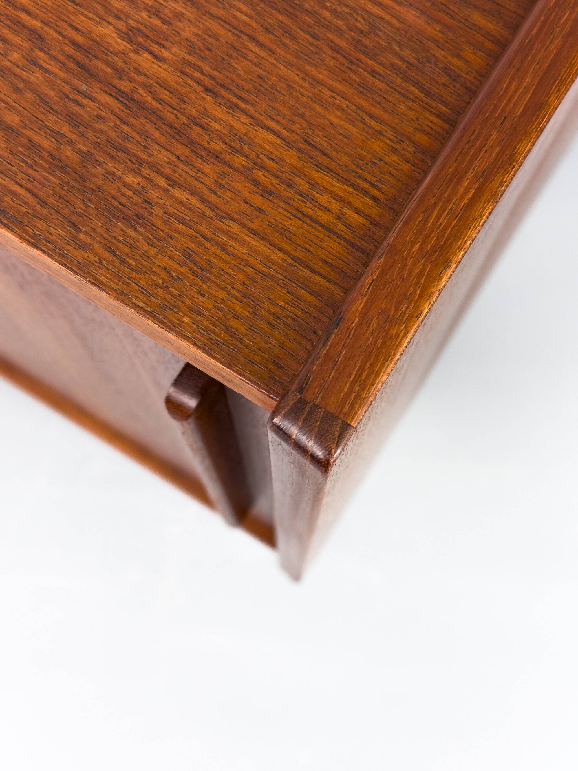 Vintage Sideboard in Teak with Drawers and Sliding Doors, 1960s