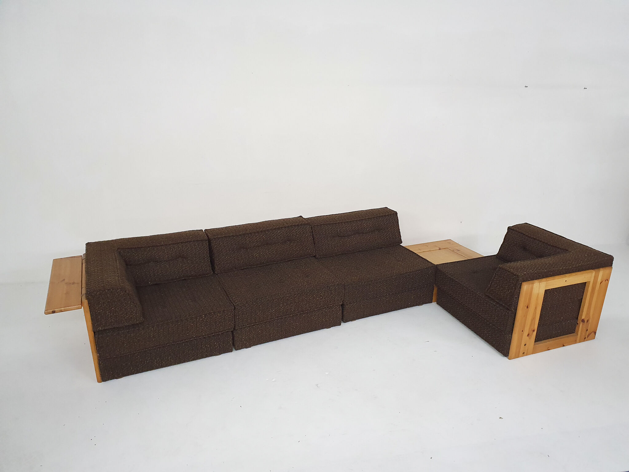 Mid-century modulair sofa by Vilka, Finland 1960's