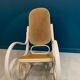 Rocking chair blanc