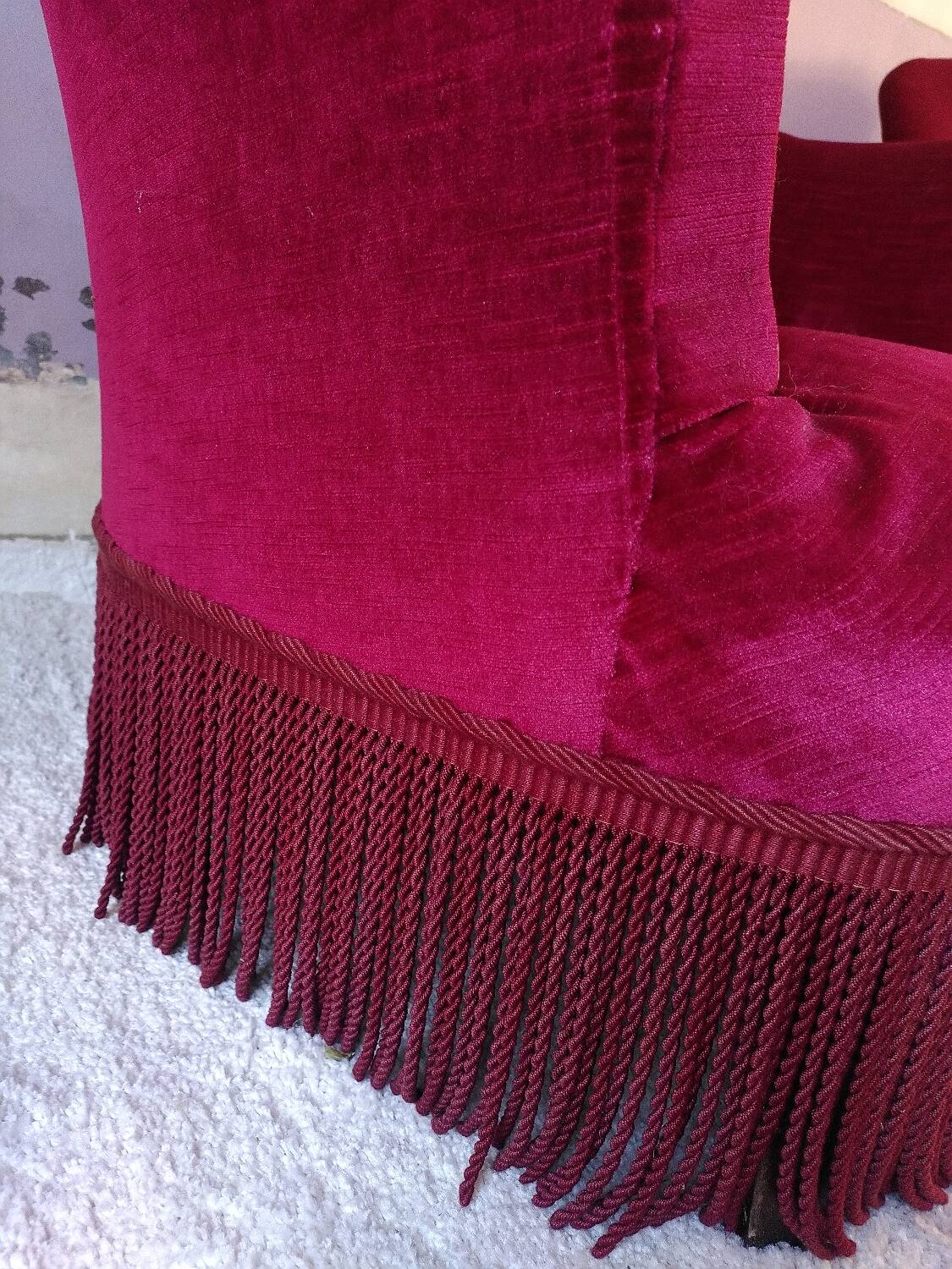 Fauteuil crapaud année 50