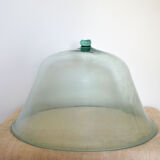 Cloche de jardin en verre soufflé XIXème