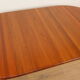 Vintage extendable round dining table | Dyrlund | Solid teak | Danish