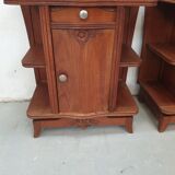 Pair of vintage bedside tables 40s