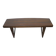 Leif Hansen curved coffee table on sled feet, Denmark 1960s