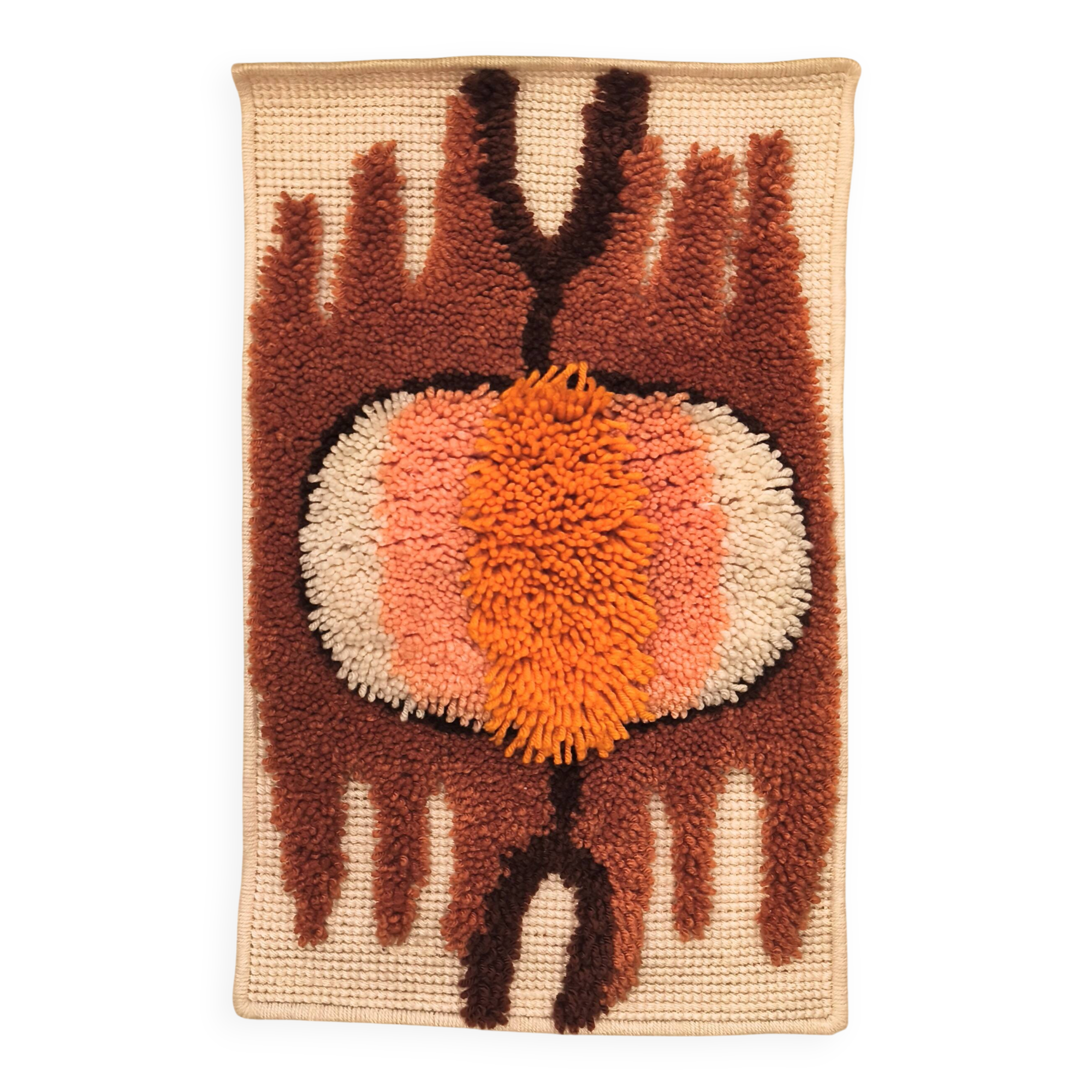 1970 wool wall tapestry