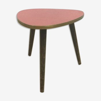 Red tripod stool