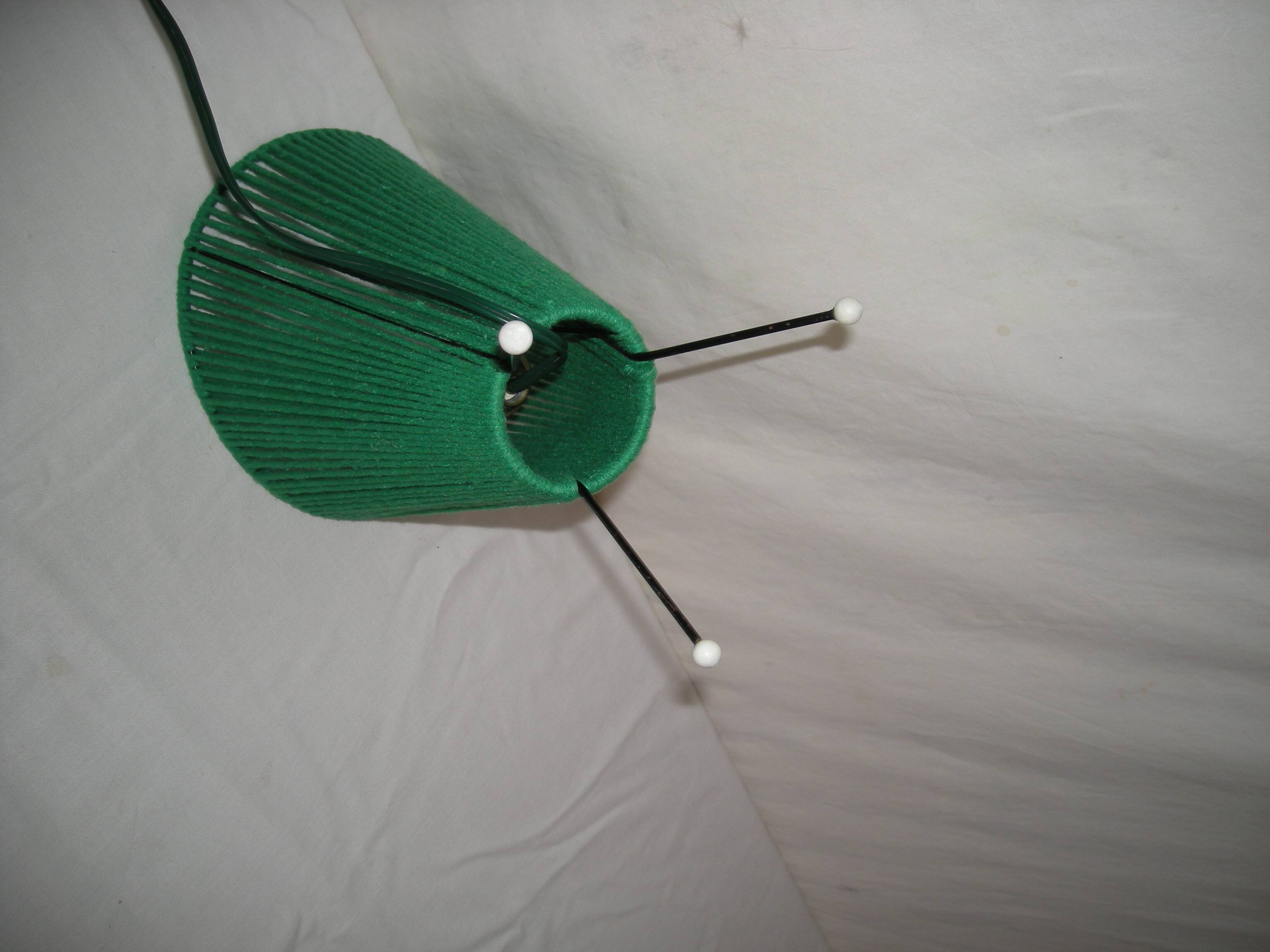 Conical tripod lamp from the 1950s