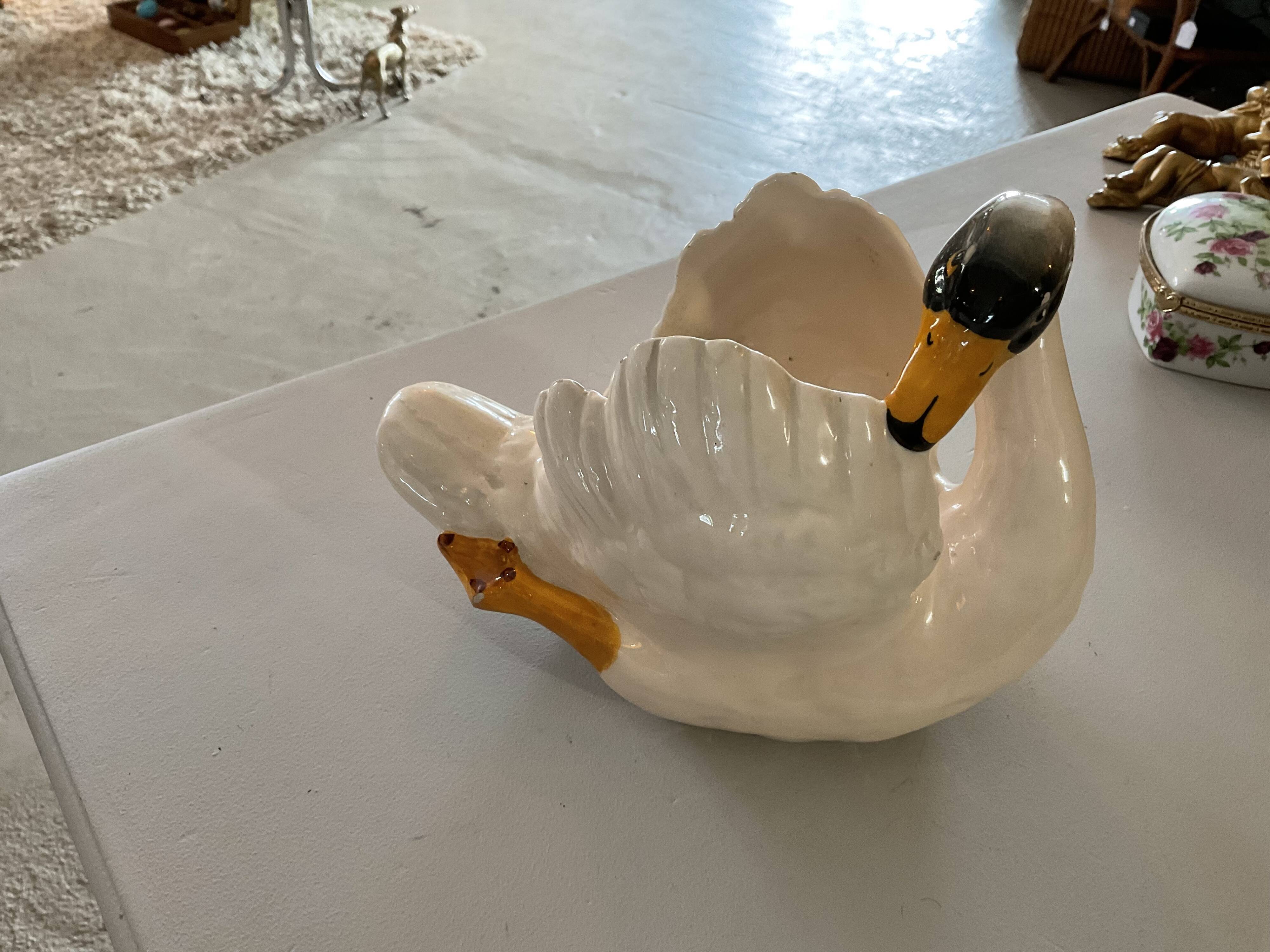 Empty swan pocket. Vallauris. Jérôme Massier .vintage