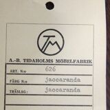 Scandinavian rosewood bar "No 626" Tidaholms Möbelfabrik, Sweden
