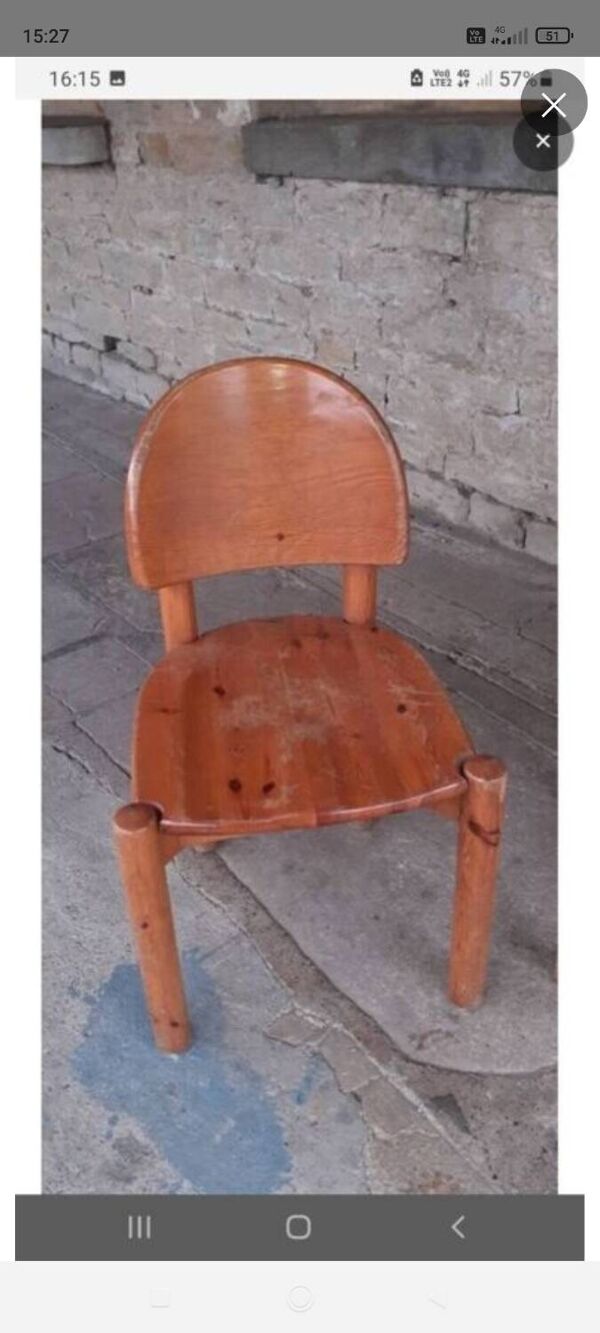 3 chaises Rainer Daumiller