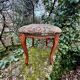 Large antique footrest in the Louis XV style.