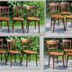 Mix 4 bistro chairs 20/30s