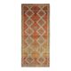 Vintage Turkish Hand-Knotted Wool Cotton Orange Area Rug 150x333