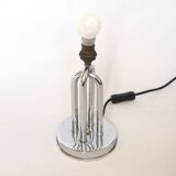 Art Deco chrome tube lamp base