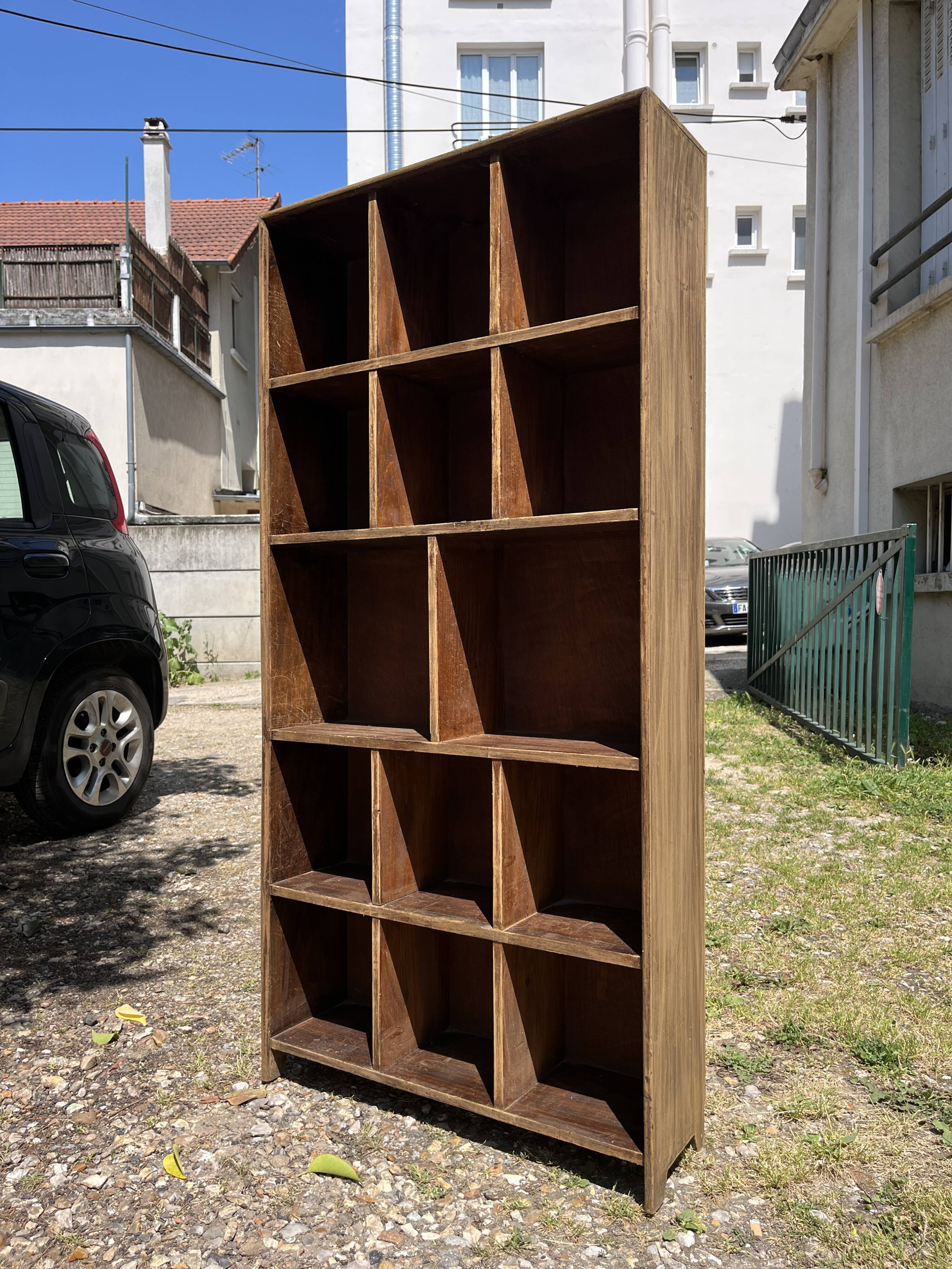 Vintage locker bookcase