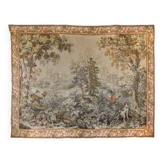 JP Paris Tapestry Gobelins Panels representing animals in a park