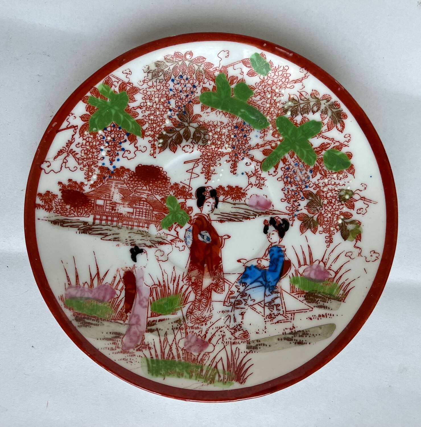 2 fine porcelain tea cups