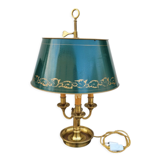 Empire style hot water bottle lamp in bronze