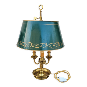 Lampe bouillotte style empire en bronze