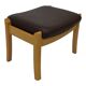 Vintage Farstrup footrest footstool ottoman Danish design Feedback sturen