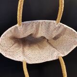 Vintage straw basket