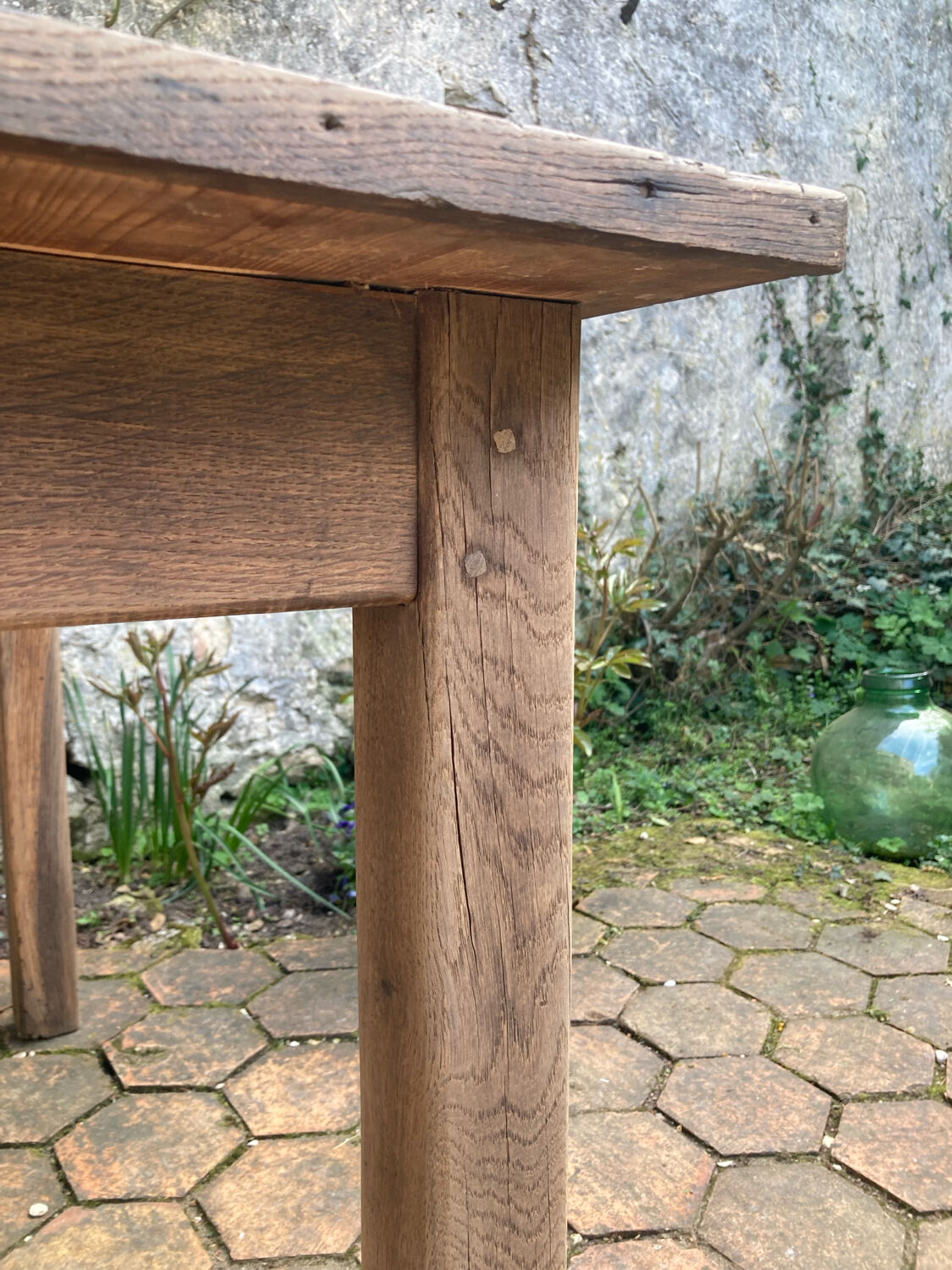 Old farmhouse table