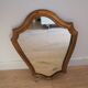 Small gilded wooden mirror with molding – vintage