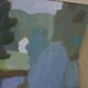 Original Swedish Oil on Panel – “House and Stream” by Pelle Nilsson, Dated