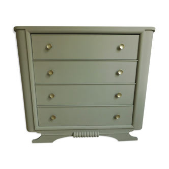 Commode art déco gris écaille
