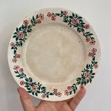 Set of 6 vintage dessert plates model Cécile by HBCM
