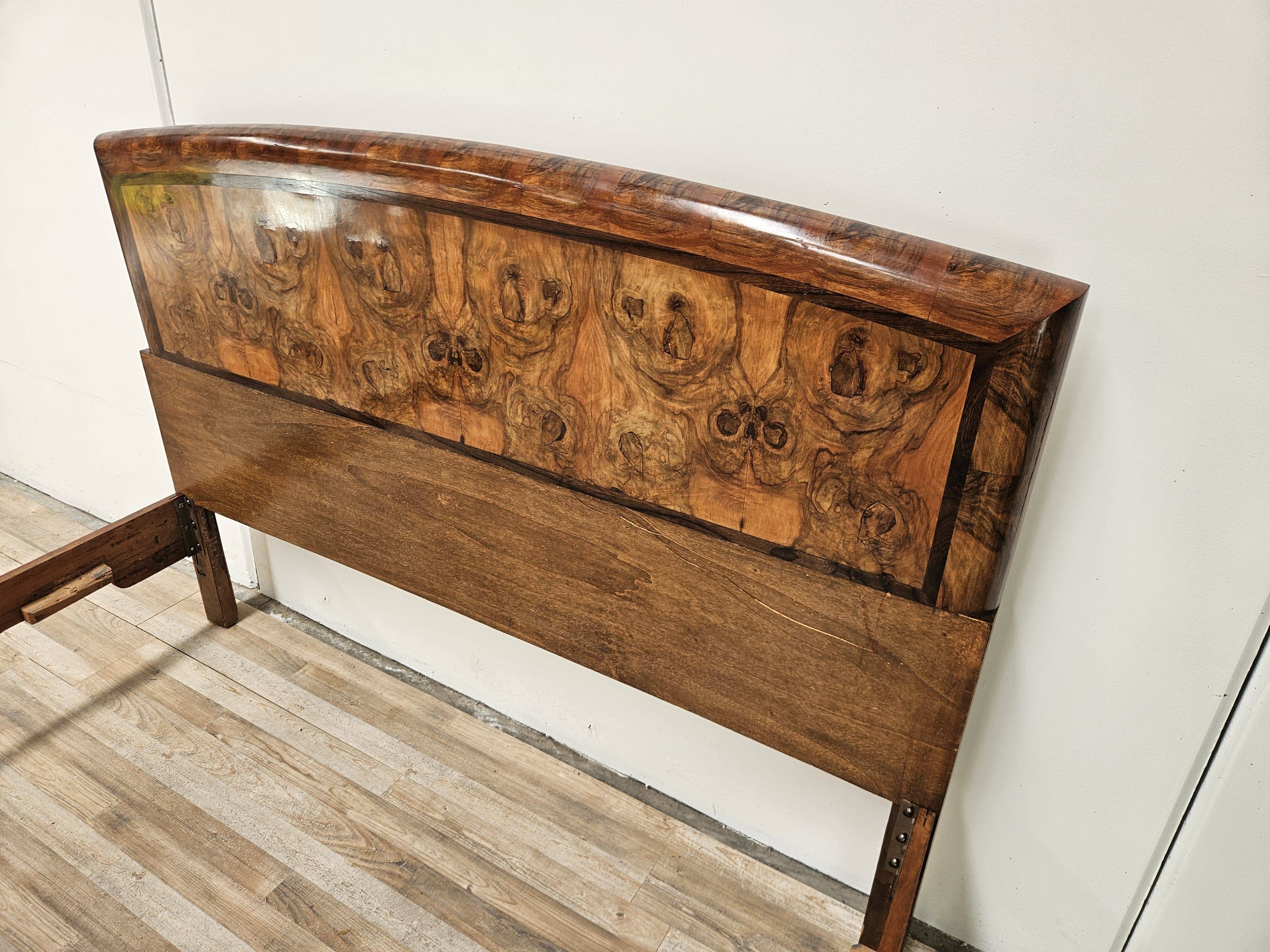 Tuscan Art Decò double bed from the 1940s