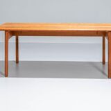 Hans Wegner AT-15 coffee table by Andrea Tuck in solid oak, Denmark, 1960s