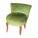 Stool with backsplash
