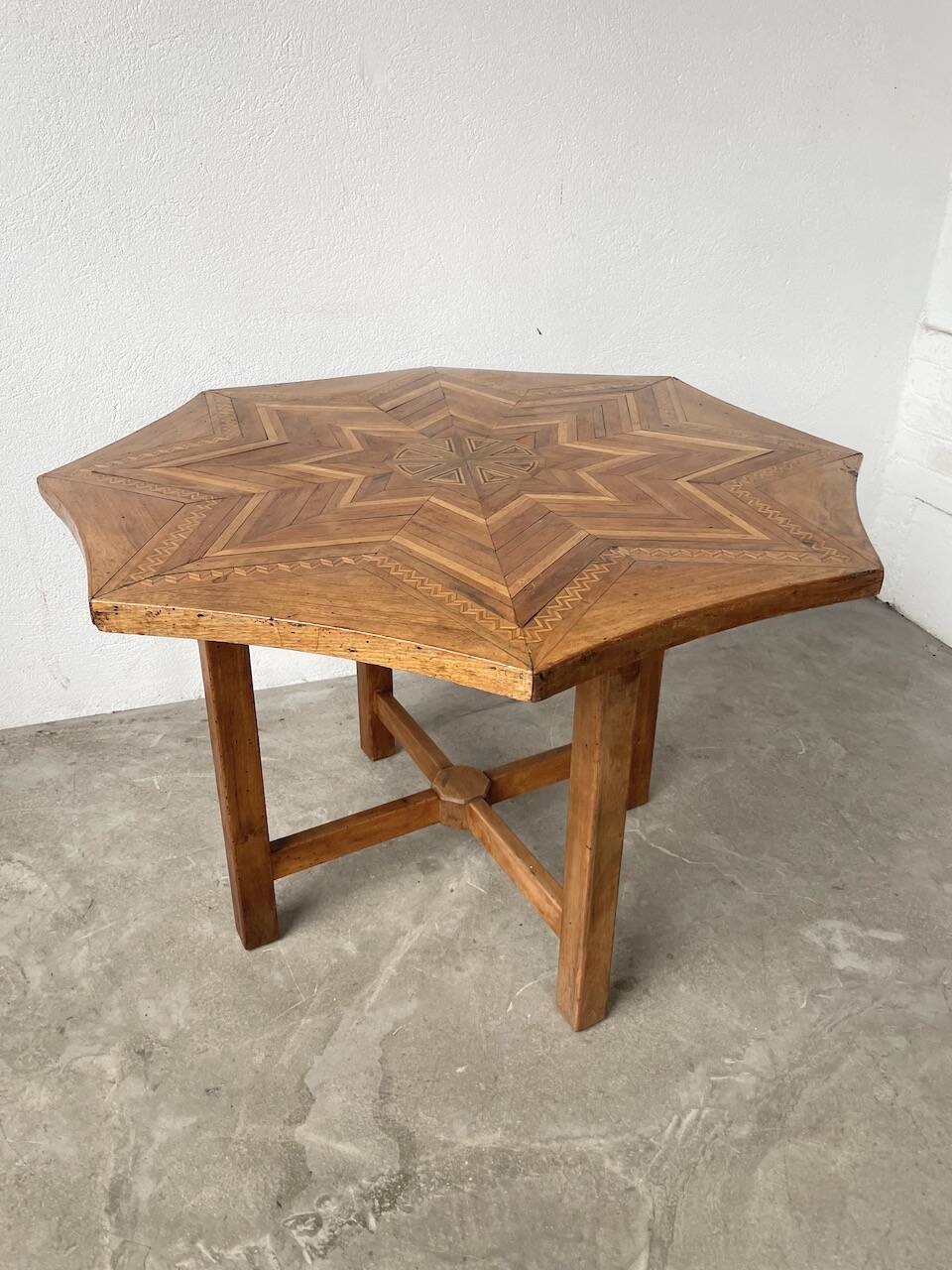 19th century inlaid side table
